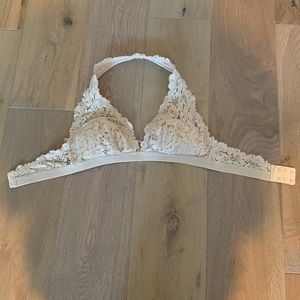 Aerie lace halter bralette